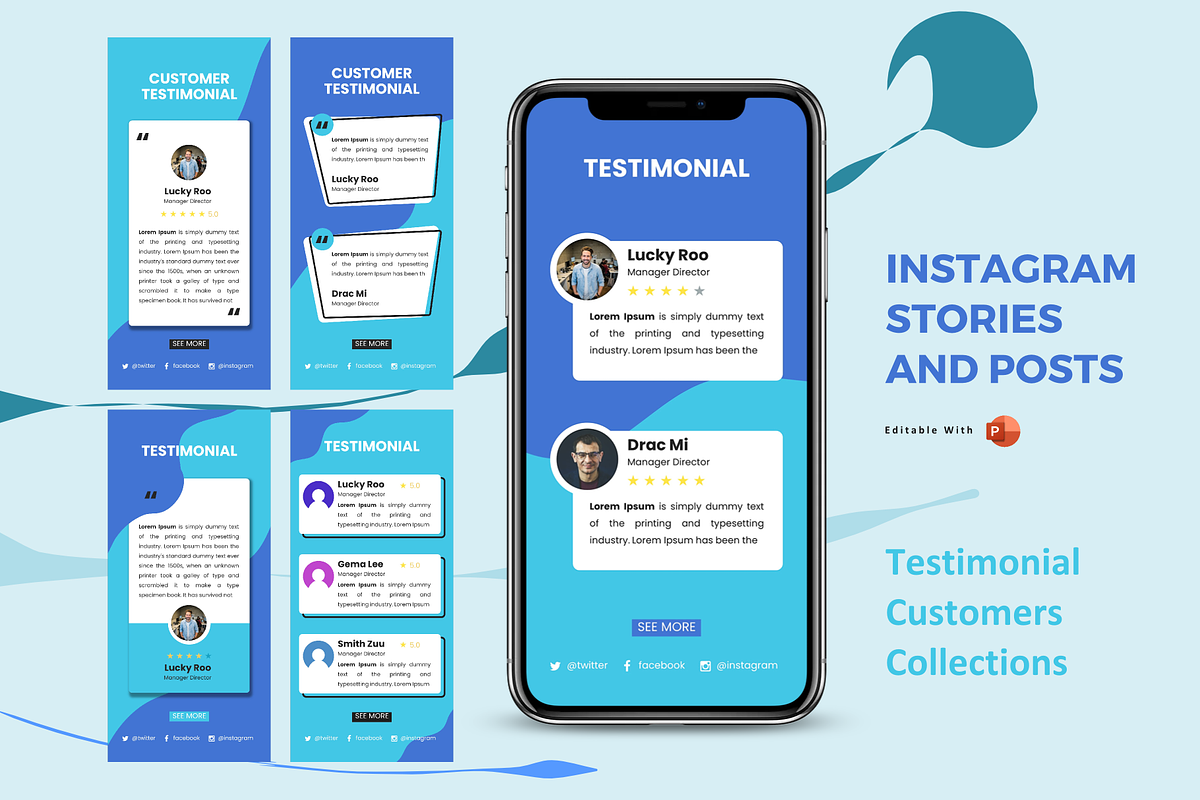 SALE | 12 BUNDL INSTAGRAM STORY&POST, a Social Media Template by rivatxfz (Photo 3 of 13)