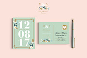 Chic Pear Wedding Set, an Invitation Template by Werlang Paper (Thumbnail 2 of 7)