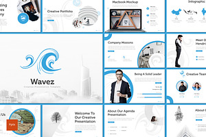 Wavez - Powerpoint Template