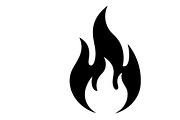 Bold black fire flame icon vector, an Illustration by Amazin_art (Thumbnail 24 of 29)
