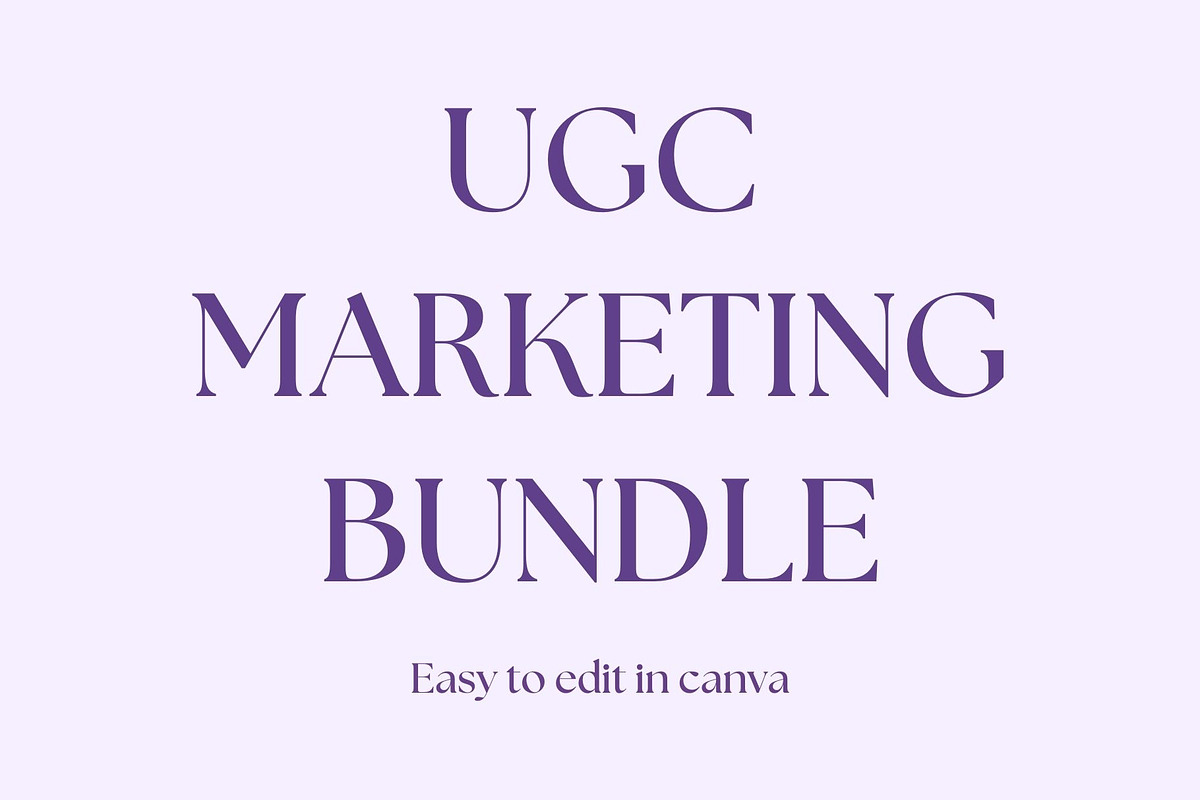 UGC Creator | Ugc creator portfolio, a Landing Page Template by Modernastic - Canva (Photo 1 of 5)