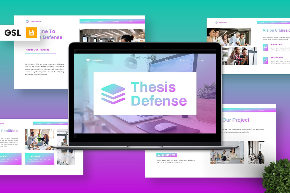 Thesis Defense - Education GSL