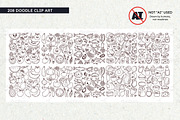 Food Doodle Set Cartoon Style, a Food Illustration by insemar (Thumbnail 2 of 9)