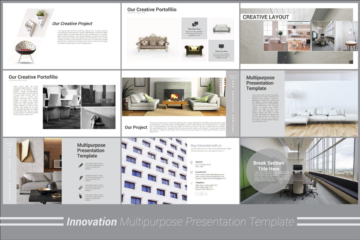 Innovation Powerpoint Template, a Presentation Template by Presentation Official (Photo 5 of 12)