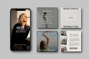 Aesthetic Social Media Templates pt2, a Social Media Template by Brand & Bloom (Thumbnail 6 of 7)