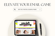 Email Marketing Newsletter Template, an Email Template by Branding Babe Co. (Thumbnail 9 of 10)