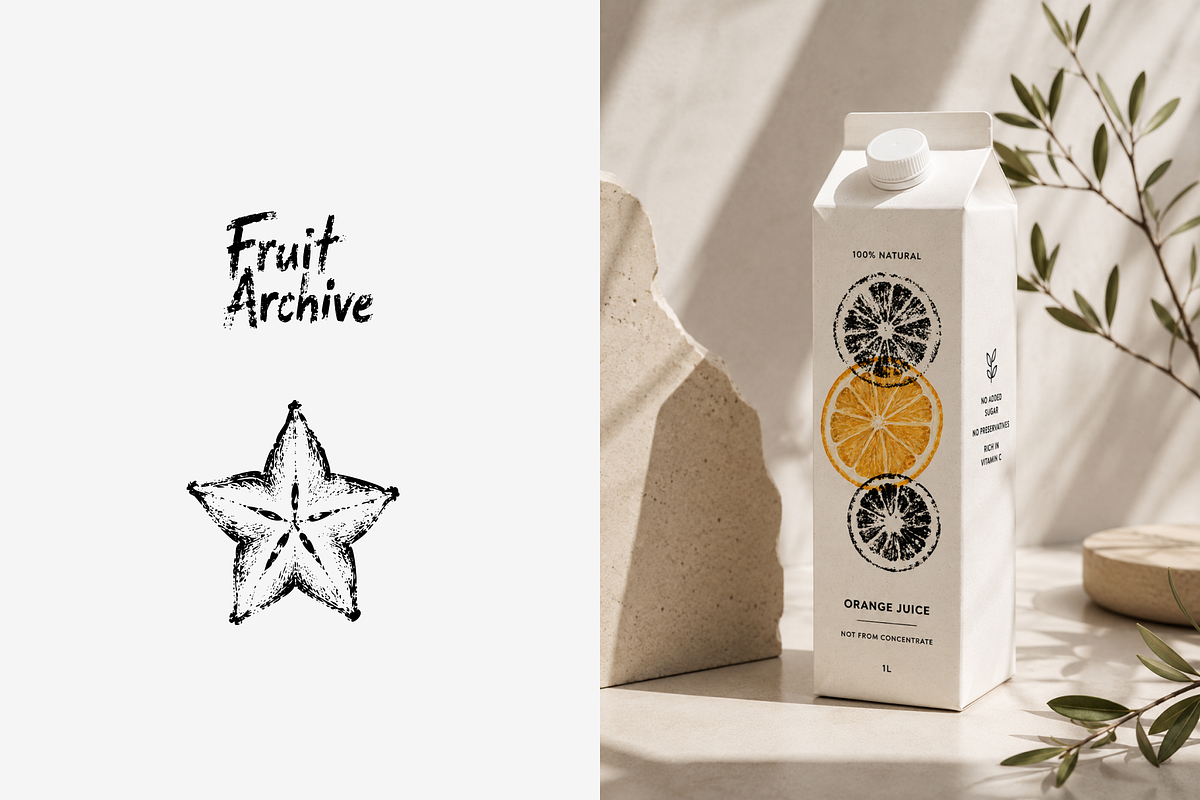 Fruit Slice Imprints | Vector Pack, a Food Illustration by Nutalin Art (Photo 5 of 13)