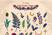 Wintery Owls, an Animal Illustration by Ink Stories (Thumbnail 7 of 26)