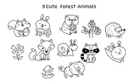 45+ Minimalist Animal SVG Bundle, an Object Graphic by ArtyCats (Thumbnail 6 of 9)