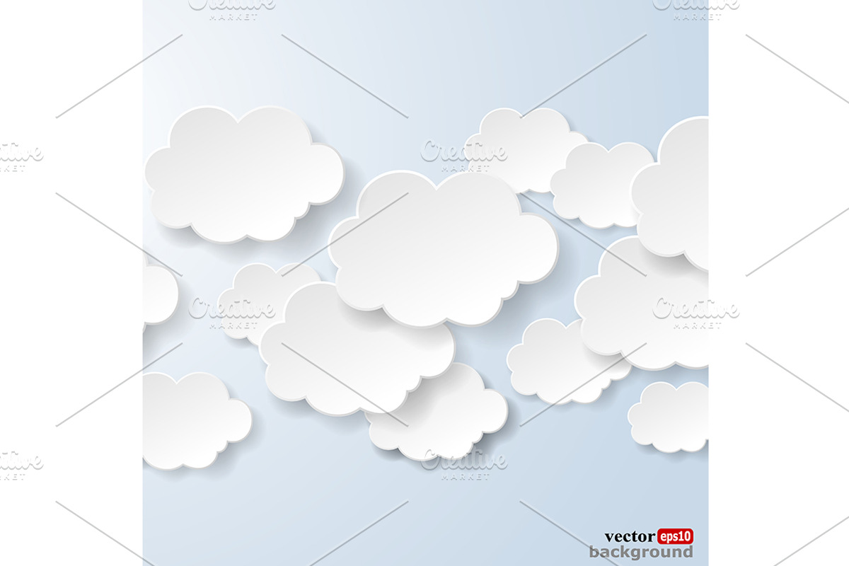 Abstract speech bubbles, a Technology Illustration by L_amica