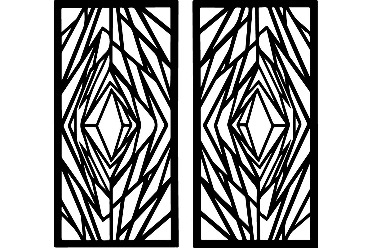Ornamental Window Grill Designs, a Decorative Illustration by Designer_Momina (Photo 7 of 17)