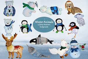 Winter animals