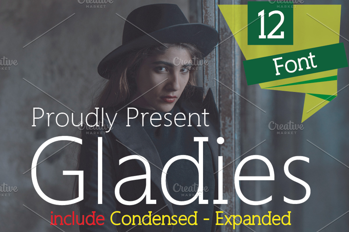Gladies Slab Serif