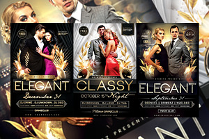 3 in 1 Elegant Flyer Bundle
