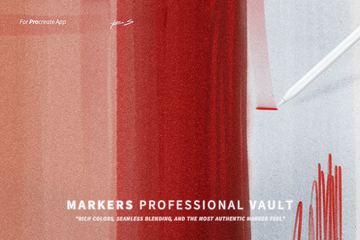 Markers Professional Vault, a Brush Add-On by Roman Striga (Photo 1 of 11)