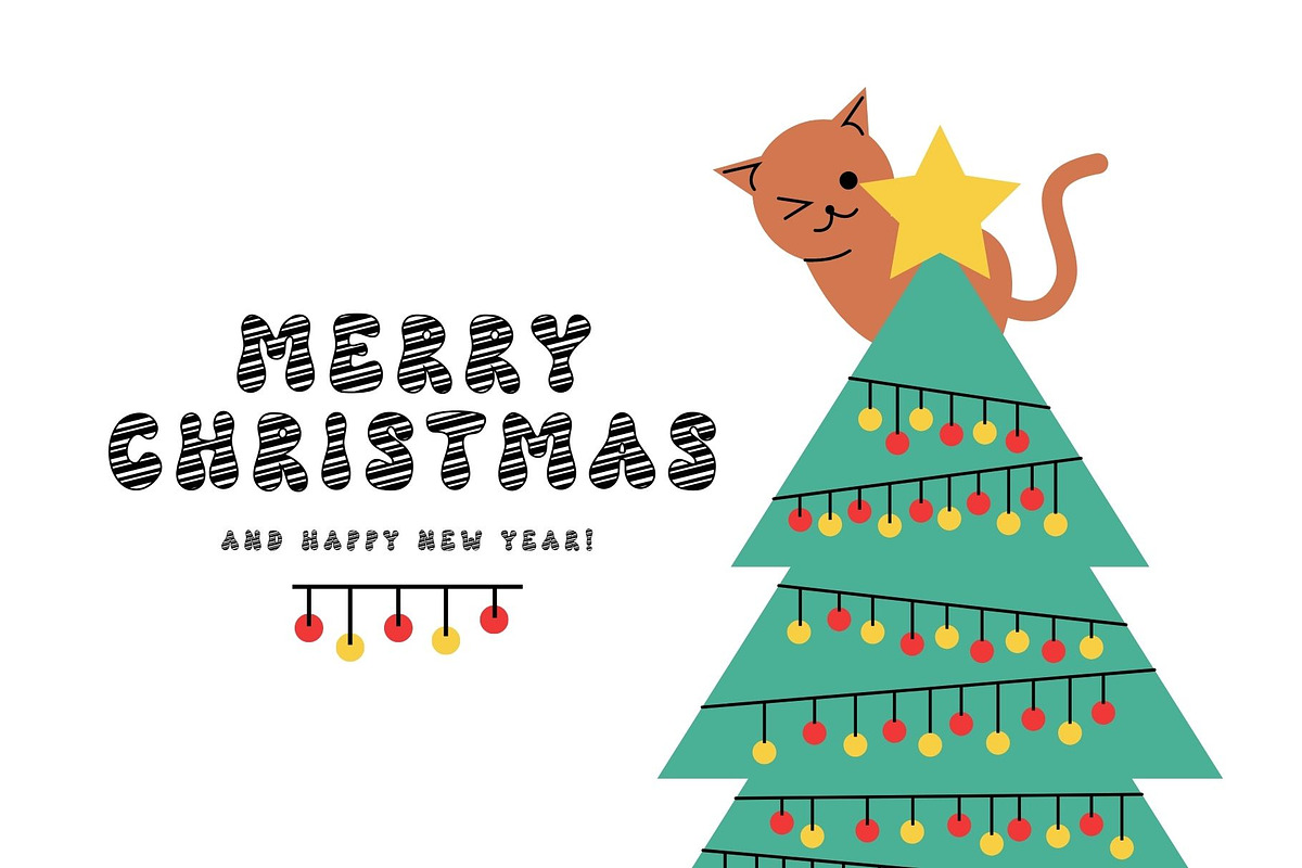 Groovy Candy is a Christmas font, a Handwritten Font by Brown Cupple (Photo 2 of 7)