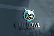 Cute Owl Logo, a Branding & Logo Template by Creative Dezing (Thumbnail 1 of 6)