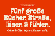 Funzo - Bold Funky Display Sans Font, a Sans Serif Font by Sekyra Lab (Thumbnail 5 of 11)