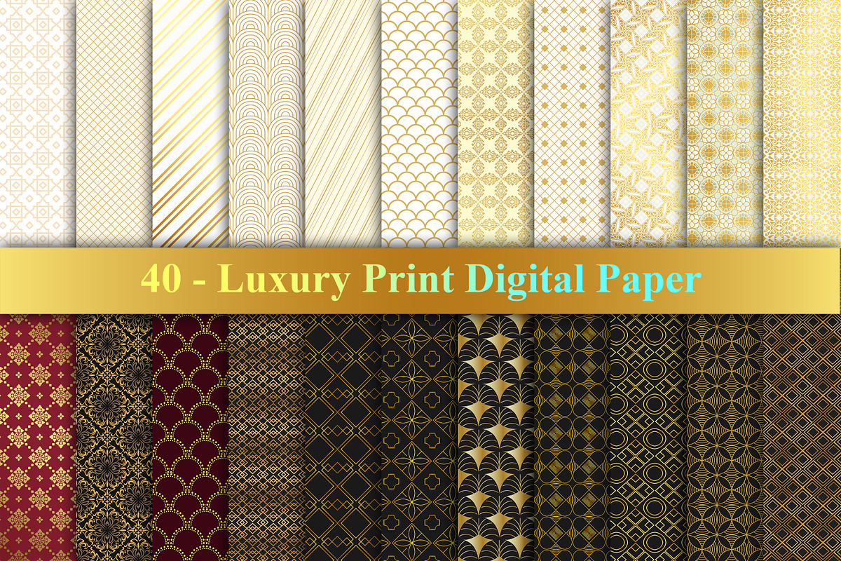 Luxury Pattern Set, a Pattern Graphic by Digital Studio (Photo 1 of 10)