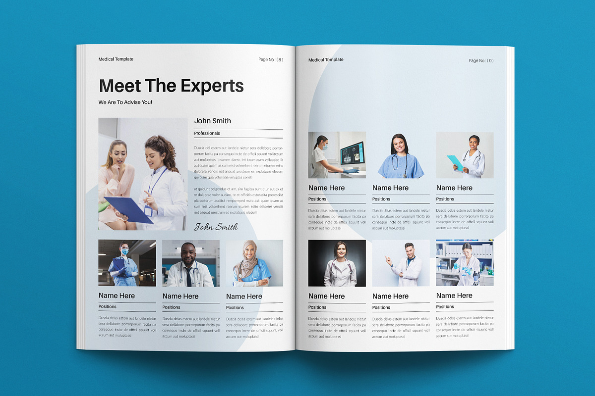 Medical Template, a Brochure Template by E-Type