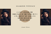 The Glamoure Serif Font, a Serif Font by Idea Studio (Thumbnail 6 of 12)