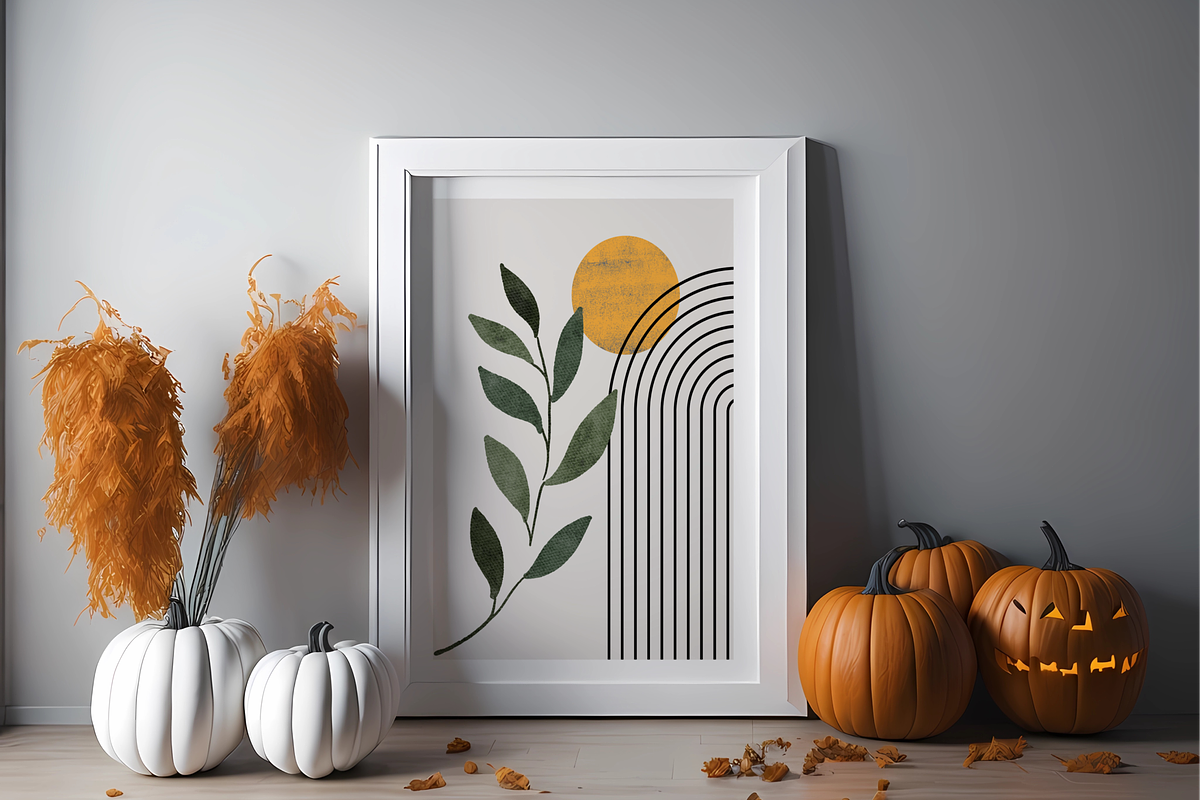 Halloween Frame Mockup, a Templates & Theme by Ali's Designs (Photo 4 of 5)