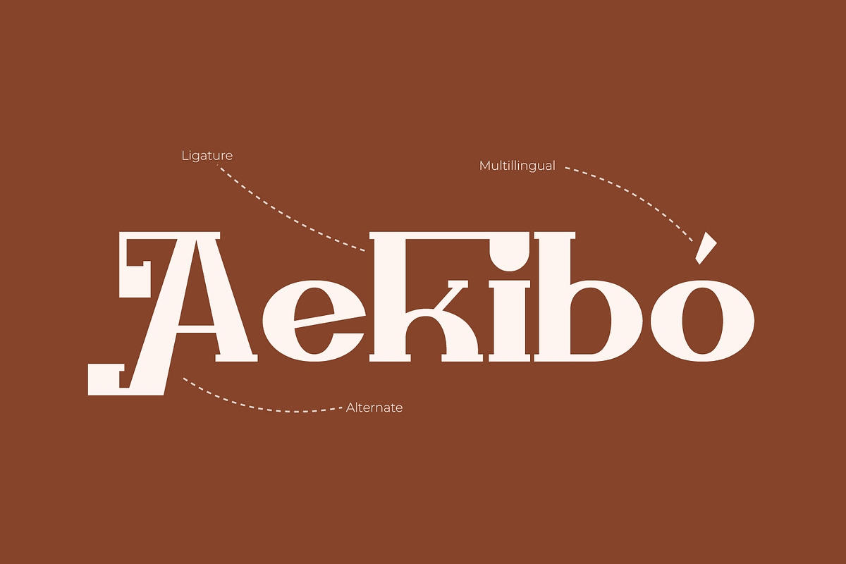 Zellique - Modern Serif Font, a Serif Font by Rishsketch (Photo 6 of 15)