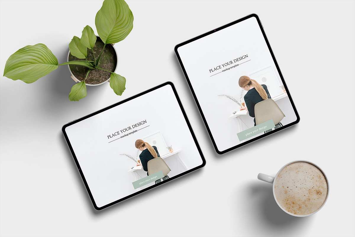 iPad Pro Photoshop Mockup, a Product Mockup by getproject (Photo 6 of 6)
