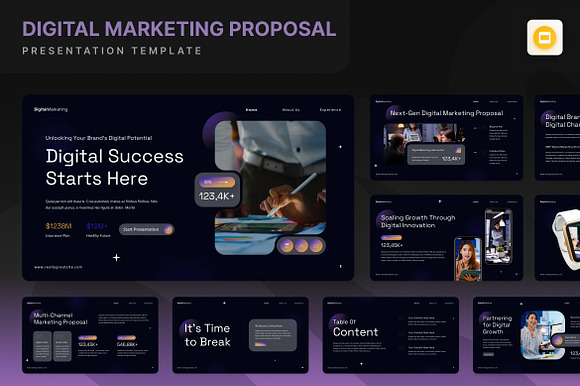 Digital Marketing Presentation preview 8