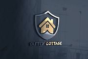 Safety House Logo. Real Estate logo, a Branding & Logo Template by Master Design (Thumbnail 1 of 2)