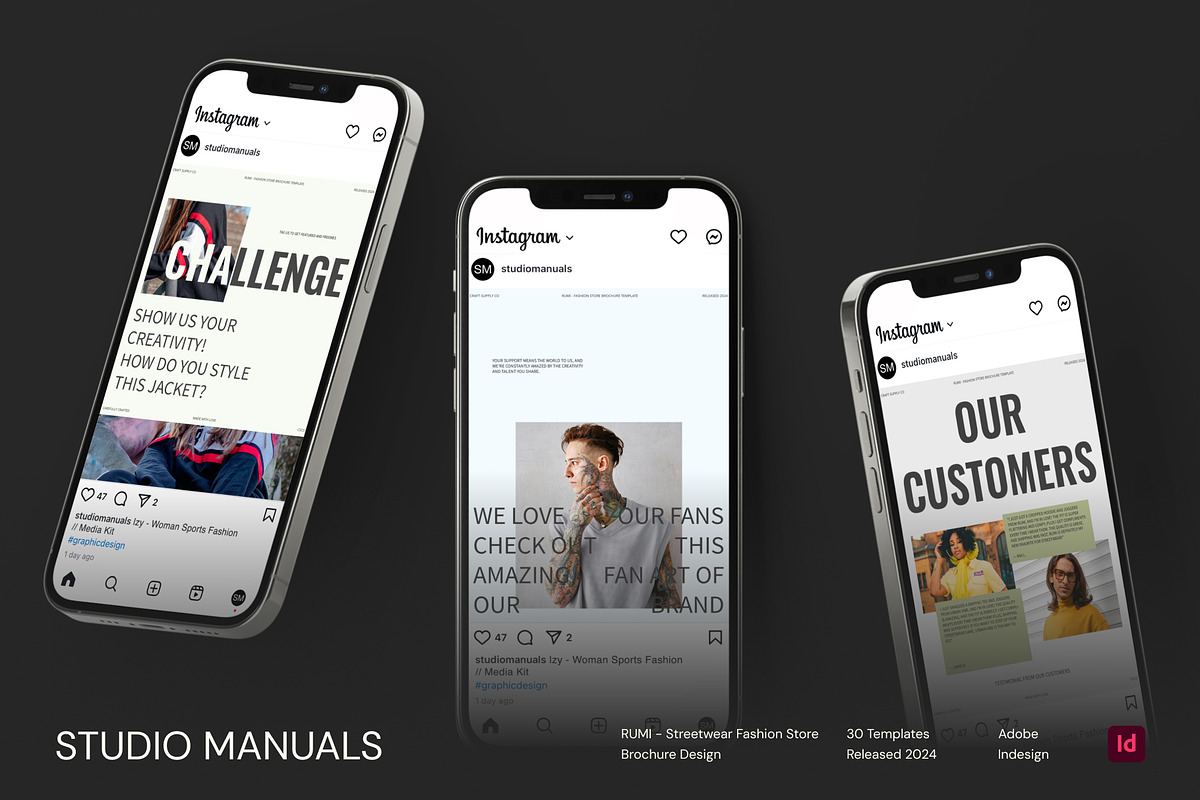 RUMI - Streetwear Fashion Store, a Social Media Template by Studio Manuals (Photo 5 of 8)