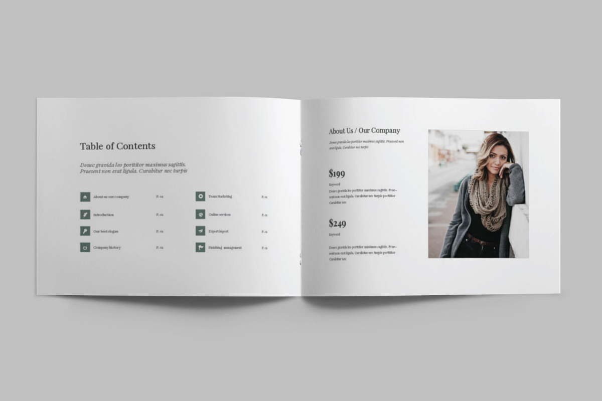 NEVADA - A5 Brochure, a Brochure Template by Shafura (Photo 2 of 16)