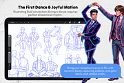 180 Gay Wedding Procreate Stamps, a Brush Add-On by Selentaori Studio (Thumbnail 8 of 12)