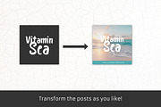 Summer Vibes Edition - Social Media, a Social Media Template by Annemiek van Luinen (Thumbnail 5 of 9)