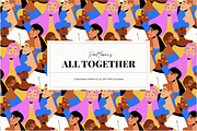 All Together Patterns, a Pattern Graphic by Promo Graphics (Thumbnail 4 of 4)