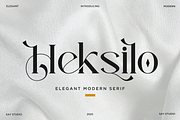 Heksilo - Luxury Serif Font, a Serif Font by Say Studio (Thumbnail 1 of 10)