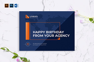 Marketing Agency Greeting Card