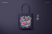 Los Angeles Apparel Tote Bag Mockup, a Merchandise Mockup by creatsy5 (Thumbnail 6 of 11)