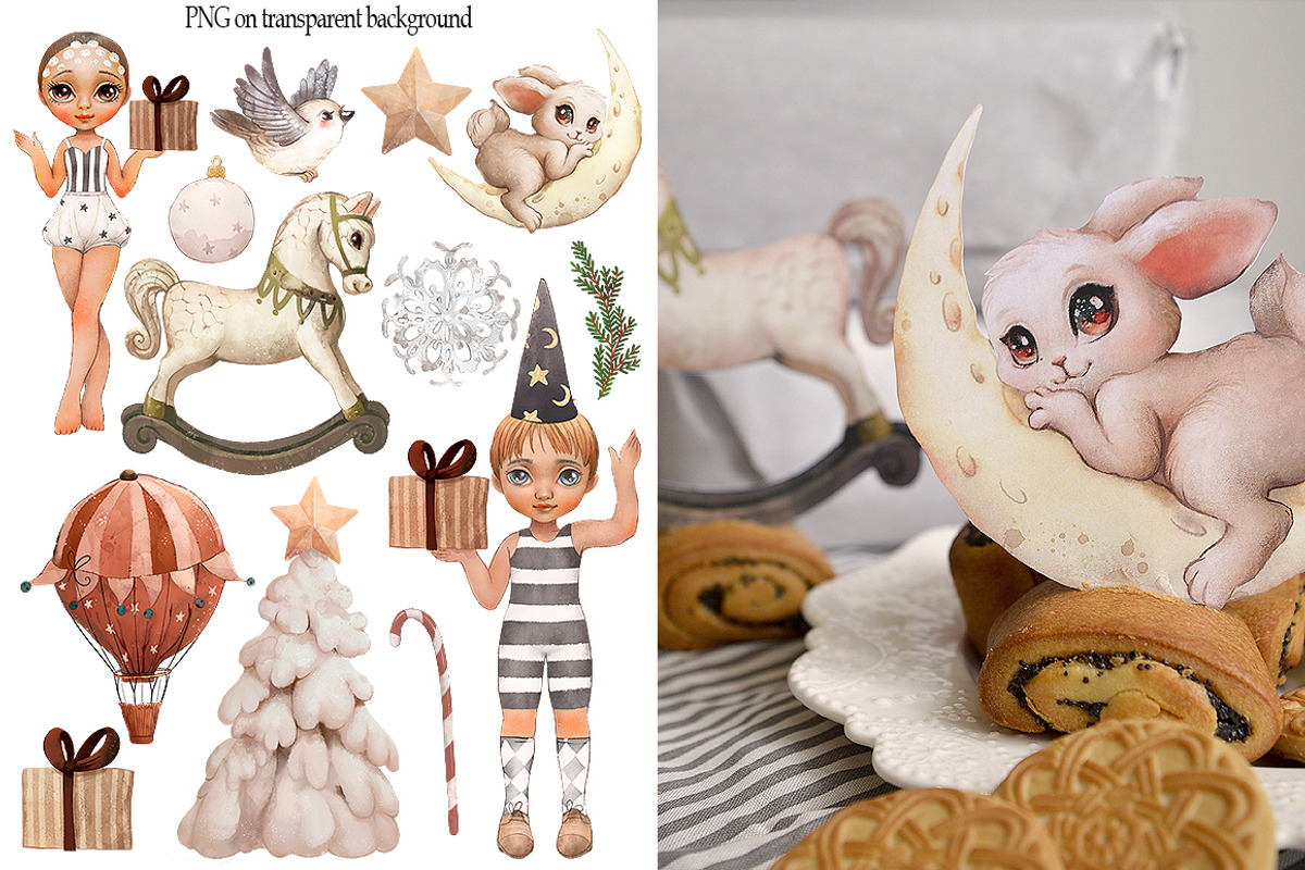 Сhristmas posters pattern advent, an Illustration by TanyaSchuka (Photo 12 of 15)
