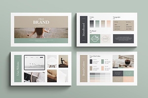 Brand Sheets Presentation Template