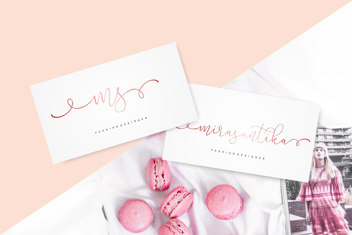 Lilypaly - Handlettering Font preview 2