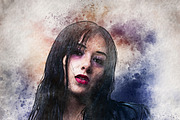 Spatter Painting Photo Effect Mockup, a Brushes & More by zahidhossainalif (Thumbnail 13 of 17)