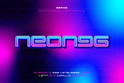 Aerios Futuristic Font Family, a Sans Serif Font by alpercakici (Thumbnail 7 of 13)