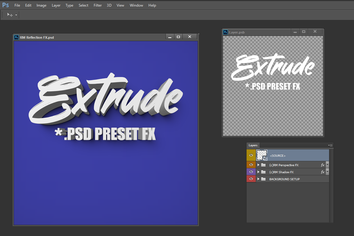 Photoshop's - RM Perspective FX PSD, a Mockup by R M (Photo 4 of 8)