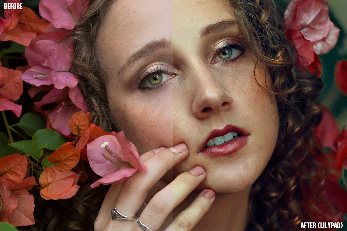 17 Flora Photoshop Actions, an Action Add-On by Light Hero Studios (Photo 5 of 5)