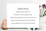 Grey and Floral Frame Mockup, a Print Template by Ashley Alexandra Design (Thumbnail 2 of 5)
