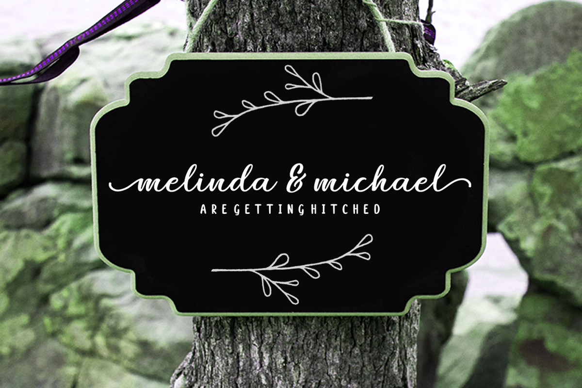 Mareline Script Font Duo preview 3