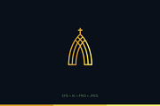 Church Logo Template, a Branding & Logo Template by Artyway Logo (Thumbnail 2 of 4)