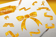 Gold texture elements, a Texture Graphic by VL Shop (Thumbnail 3 of 12)