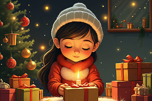 Christmas Story Illustrations